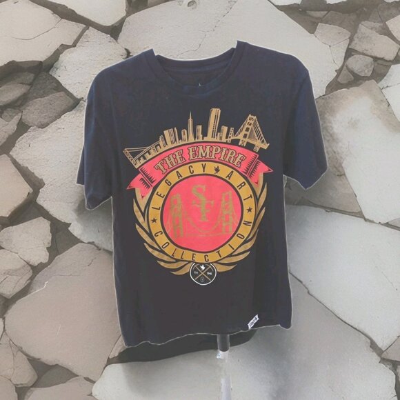 Legacy Art Collection Black T-Shirt‎ Men’s M Graphic Short Sleeve NWOT - Picture 3 of 6